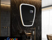 Espelho irregular de banho LED SMART Z222 Google