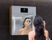 Smart Armário Com Espelho E Com Iluminação LED - L27 Sarah 66,5 x 72cm #8