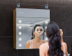 Armário Com Espelho E Com Iluminação LED - L06 Emily 66,5 x 72cm #7