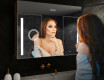 Armário Com Espelho E Com Iluminação LED - L02 Emily 100 x 72cm #9