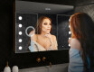 Armário Com Espelho E Com Iluminação LED - L06 Emily 100 x 72cm #9