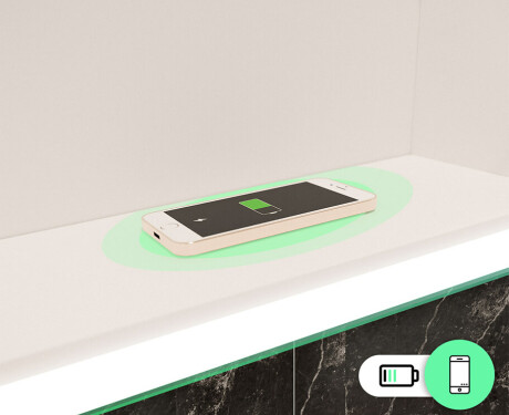 Armário De Casa De Banho LED Lily - De 2 Portas 100 x 72,5cm #10