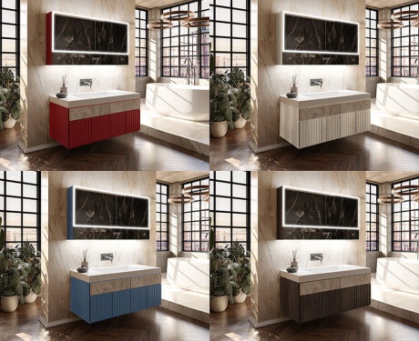 Armário De Casa De Banho LED Lily - De 2 Portas 100 x 72,5cm #4