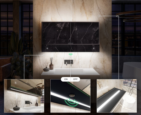 Armário De Casa De Banho LED Lily - De 2 Portas 100 x 72,5cm #7