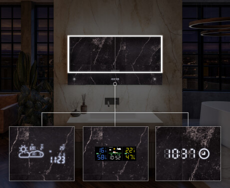 Armário De Casa De Banho LED Lily - De 2 Portas 100 x 72,5cm #8