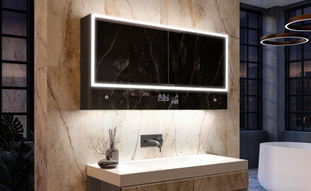 Armário De Casa De Banho LED Lily - De 2 Portas 100 x 72,5cm