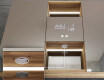 Armário De Casa De Banho LED Lisa 100 x 70cm #10