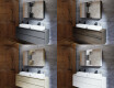 Armário De Casa De Banho LED Lisa 100 x 70cm #4