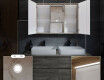 Armário De Casa De Banho LED Lisa 100 x 70cm #5