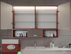 Armário De Casa De Banho LED Emma - De 2 Portas 100 x 72cm #10