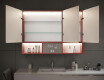 Armário De Casa De Banho LED Emma - De 3 Portas 100 x 72cm #12