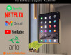 Espelho LED Moderno Arredondado com Moldura iPad Displine L141 #3