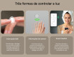 Espelho LED Moderno Arredondado com Moldura iPad Displine L141 #5