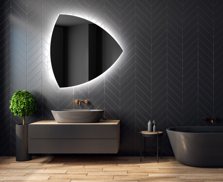 Espelho de Banheiro com LED em Formato Irregular T221 #2