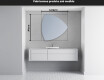 Espelho de Banheiro com LED em Formato Irregular T221 #3