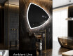 Espelho de Banheiro com LED em Formato Irregular T222 #3