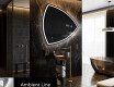Espelho de Banheiro com LED em Formato Irregular T223 #3