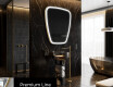 Espelho de Banheiro com LED em Formato Irregular Z222 #3