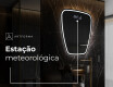 Espelho de Banheiro com LED em Formato Irregular Z223 #6