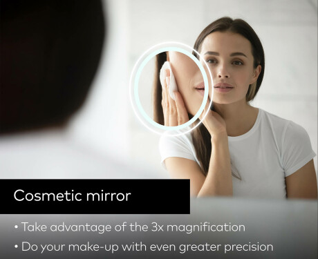 Espelho redondo com luz LED L112 #9