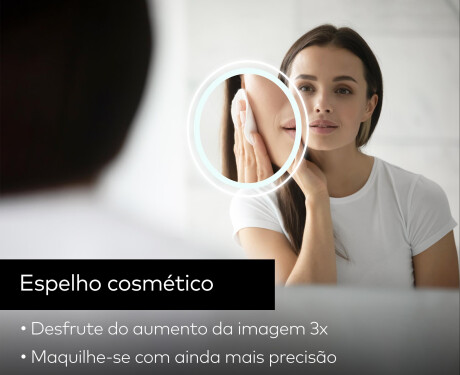 Espelho redondo com luz LED L113 #10