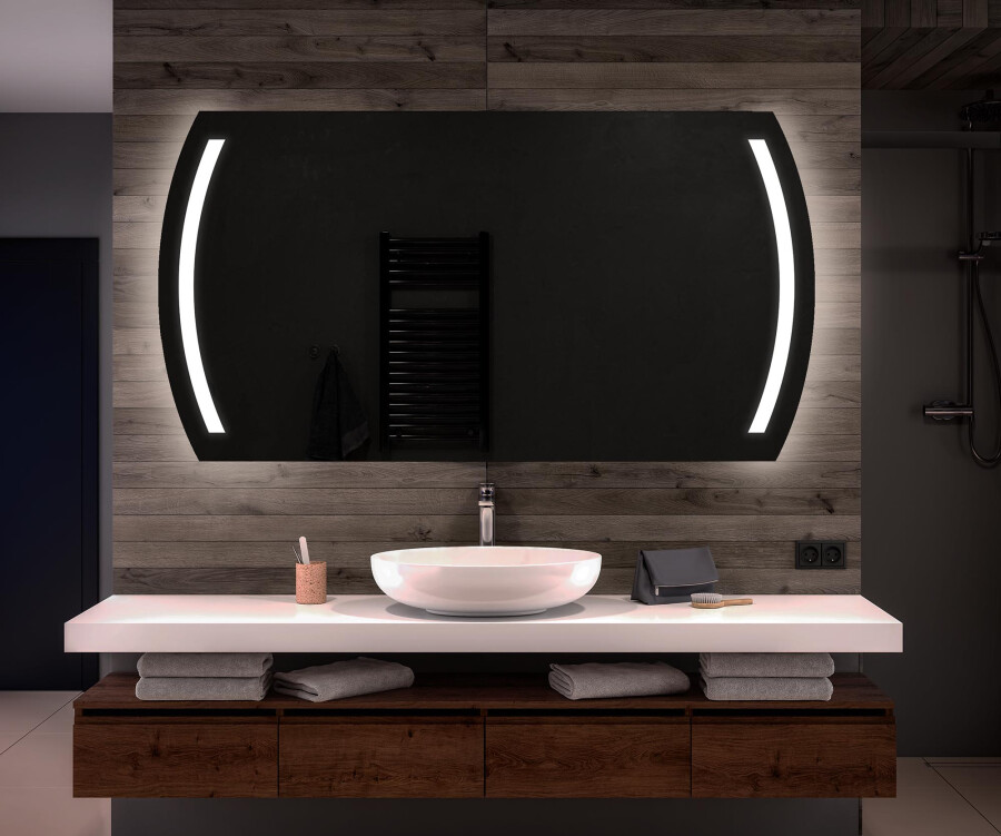 Espelhos com iluminação LED para casas de banho - Emuca blog