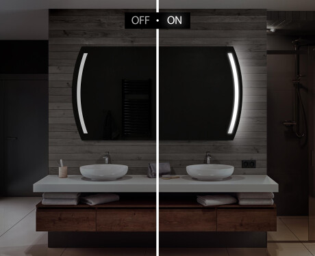 Espelho Para Casa De Banho Com Iluminação LED L67 #5