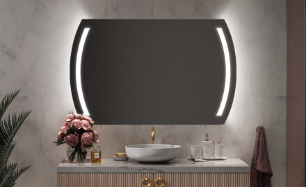 Espelho wc com luz led série Oporto - Torneiras Online