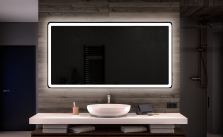 Espelho Para Casa De Banho Com Iluminação LED L59