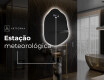 Espelho de Banheiro com LED em Formato Irregular E221 #7
