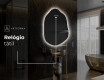 Espelho de Banheiro com LED em Formato Irregular E221 #8