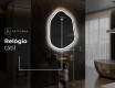 Espelho de Banheiro com LED em Formato Irregular E222 #9