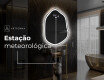 Espelho de Banheiro com LED em Formato Irregular E222 #7