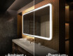 Espelho Para Casa De Banho Com Iluminação LED L141 #1