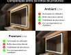 Espelho Para Casa De Banho Com Iluminação LED L143 #2