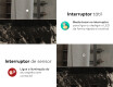 Espelho Para Casa De Banho Com Iluminação LED L144 #9