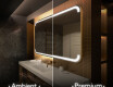 Espelho Para Casa De Banho Com Iluminação LED L145 #1
