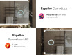 Espelho Para Casa De Banho Com Iluminação LED L145 #8