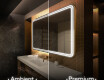 Espelho Para Casa De Banho Com Iluminação LED L148 #1